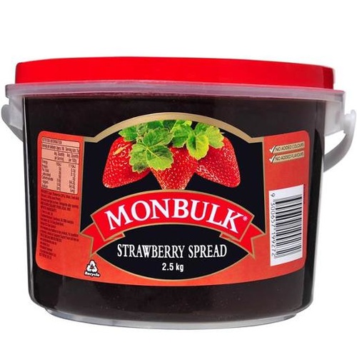 Monbulk Jam 2.5 Kg Strawberry