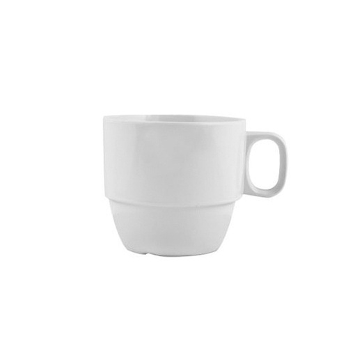 Melamine Stackable cup 250ml White Pack 12 (91600-W)