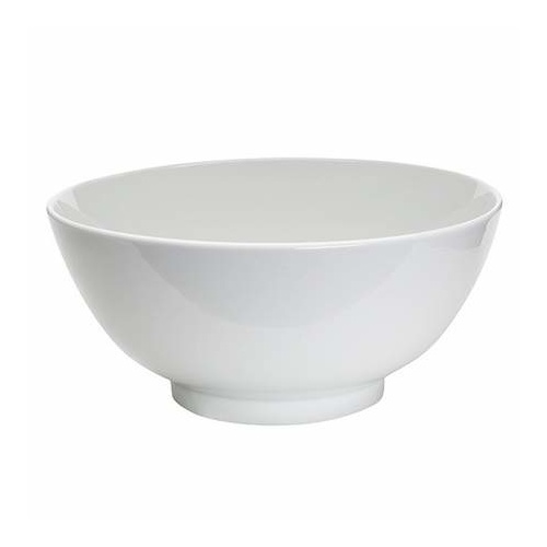 Porcelain Bowl Round White 6 Inch 