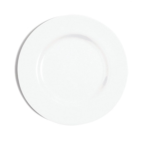 Porcelain ROUND Plate - Narrow Rim White 6 inch 154mm - Pack of 6 (982606)