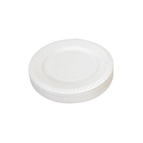 Paper Plates  Uncoated 7 inch Pk 50