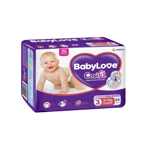 BabyLove Nappy Crawler (6 to 11kg) Ctn 88
