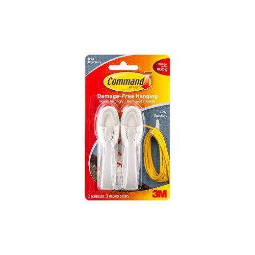 3M Command Cord Bundlers Pk 2 (17304)