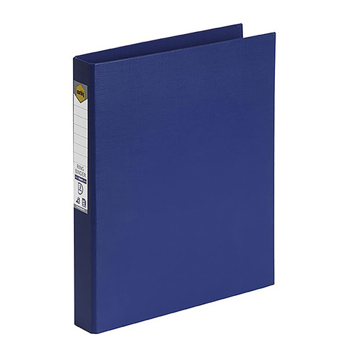 A4 Binder 25mm 2D Ring Blue (1332 01)