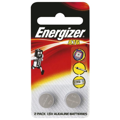 Energizer A76 Coin Battery Pack 2 (A76BP2)