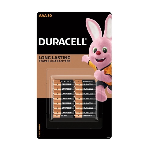 Duracell Coppertop AAA Battery Pk 30