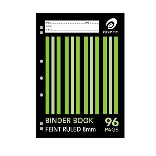 Binder Book A4 96 Page Olympic Pack of 10 (140832)