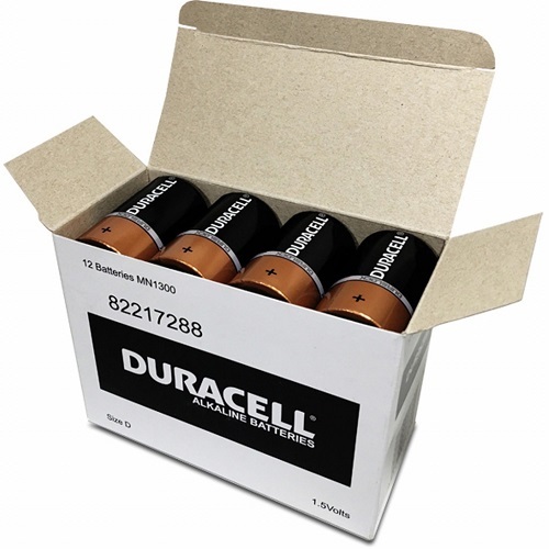 Duracell Coppertop D Size  Battery Pack 12 (40050729)
