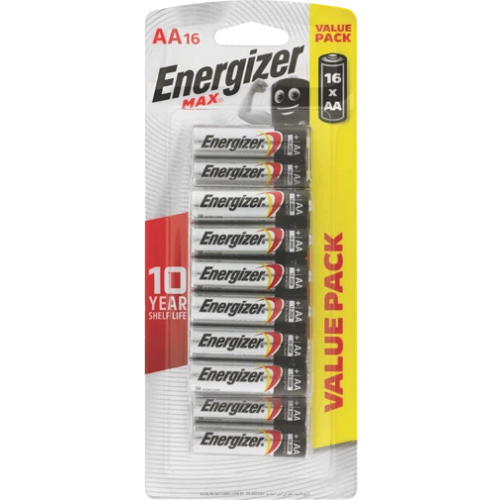 Energizer Max AA Batteries 16 Pack