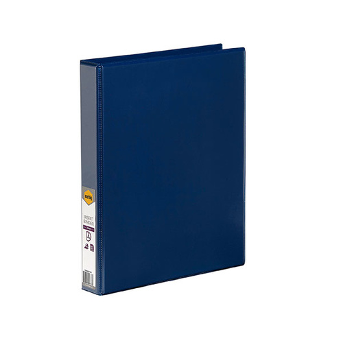 A4 25mm 2D Ring Binder Insert Blue (5402001B)
