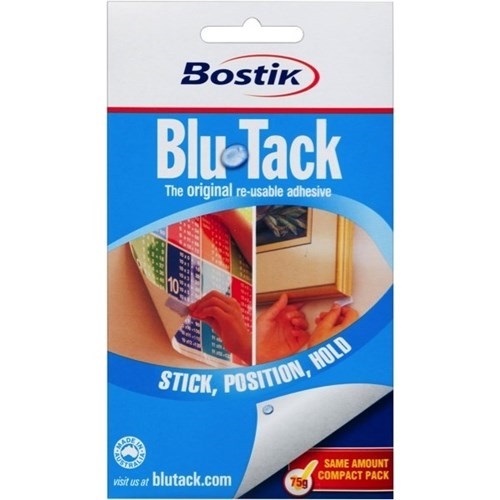 Blu Tack Adhesive Box (75g x 10)