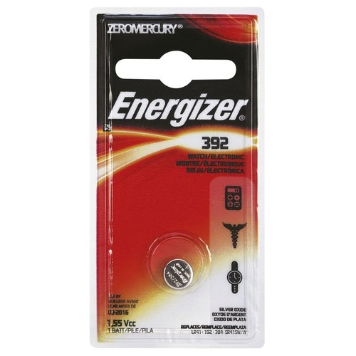 Energizer 392 Watch and Calculator Battery (392BP1)