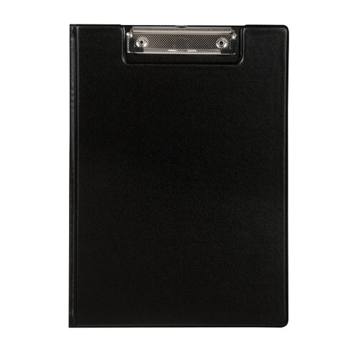 Foolscap Clip Folder PE Black (4300502)