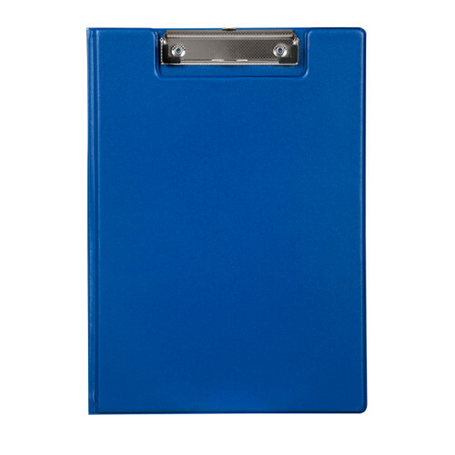 Foolscap Clip Folder PE Blue (4300501)