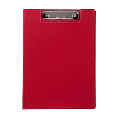 Foolscap Clip Folder PE Red (4300503)