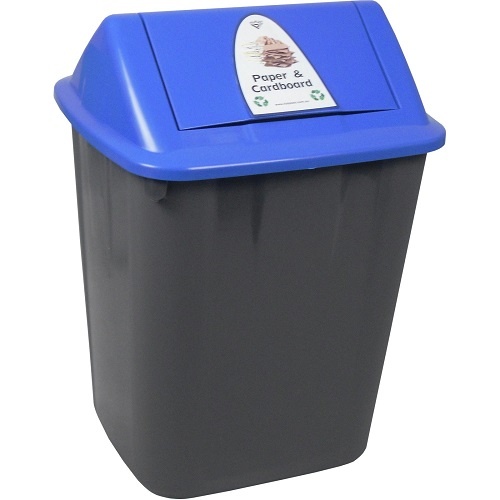 Italplast 32L Paper Waste (Blue)