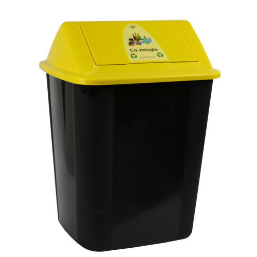 Italplast 32L Co-Minge Bin (Yellow)