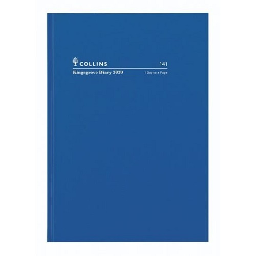 Diary Collins Kingsgrove A4 Day To A Page BLUE 2022 (SOLD OUT)