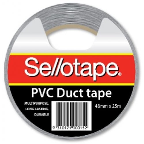Duct Tape Sellotape 48mm x 25m Silver