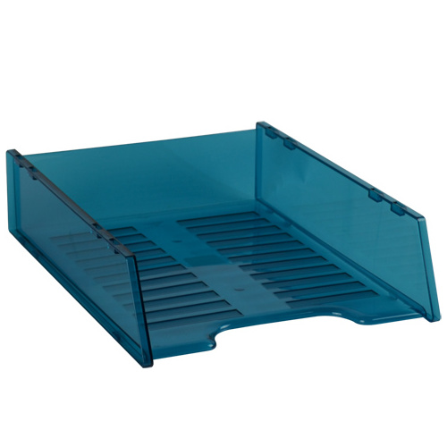 A4 Multi Fit Document Tray -Tinted Blue I60