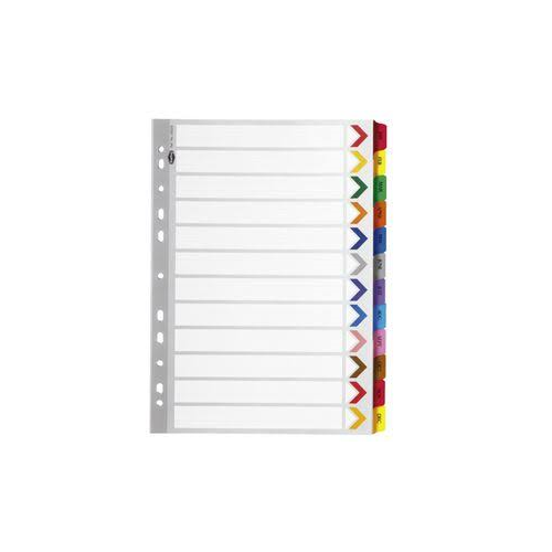 Marbig Reinforced A4 Jan-Dec Tab Divider (35029F)