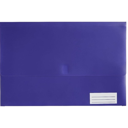 Marbig Polypick Wallet Polypropylene FC Purple (2011019)