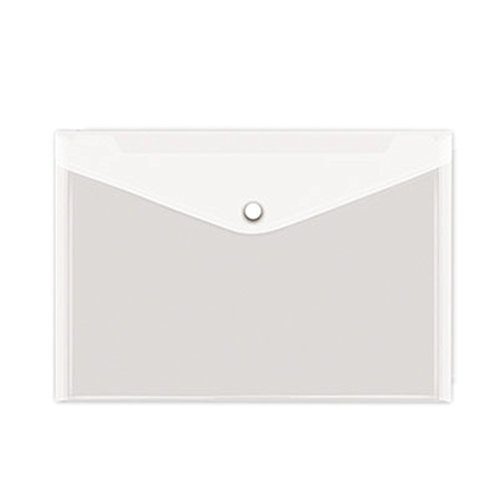 Document Wallet A4 with Button CLEAR (A4W13)
