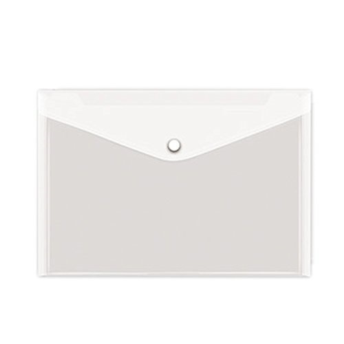 Document Wallet A4 with Button CLEAR (A4W13N)