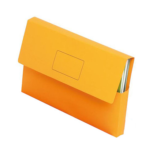 Marbig Wallet Foolscap Slimpick Orange Pk 10 (4004306)