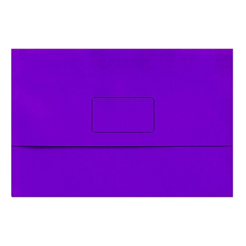 Marbig Wallet Foolscap Slimpick Bright Purple Pack 10 (4004319)