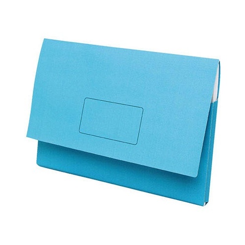 Marbig Wallet Foolscap Slimpick Blue Pk 50 (4004001)