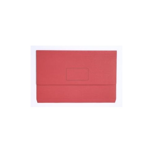 Marbig Wallet Foolscap Slimpick Brights Red Pk 50