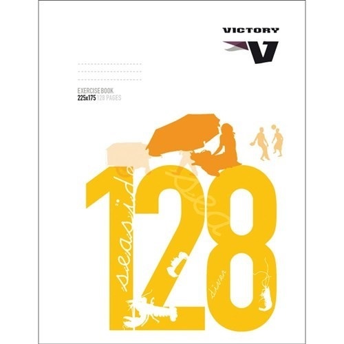 Exercise Book 225x175mm 128 Page Victory (140769)