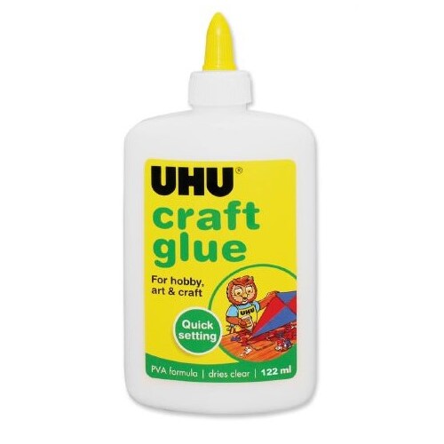 Adhesive UHU Glue Craft 125ml PVA Formula (32455)
