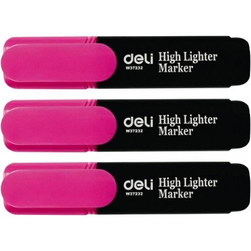 Deli Highlighter Pink Pk 10 (621P)