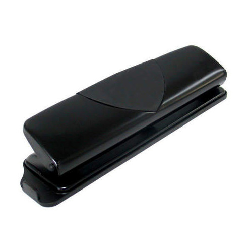 Marbig Punch 4 Hole Light Duty Non-Adjustable Black (88040)