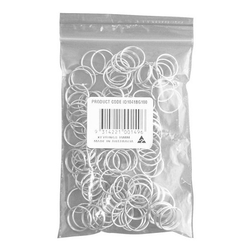 Key Rings 19mm Kevon Zinc Plated Pack 25 (ID1041B625)