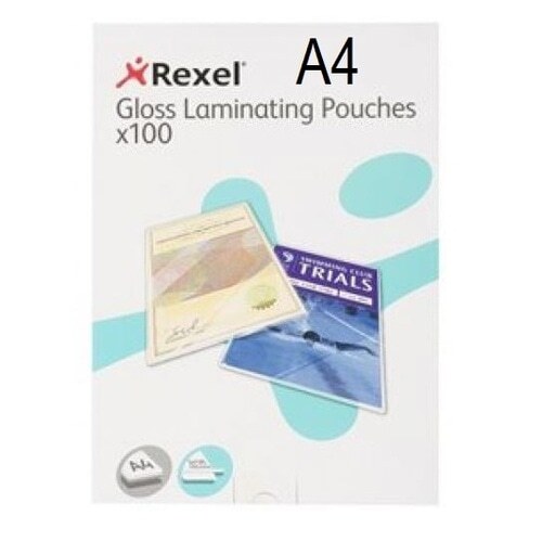 A4 Laminating Pouches 80 Micron Pack 100