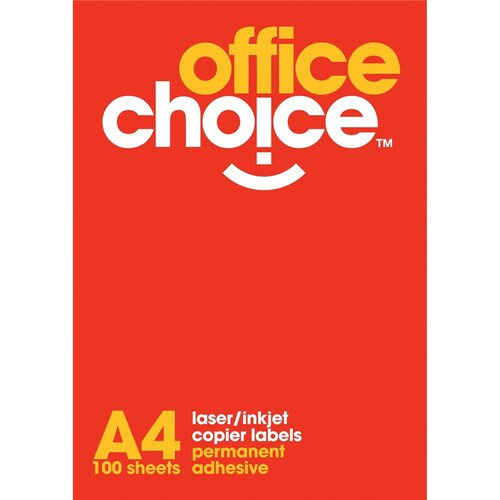 Office Choice Internet Shipping Label Pack 100 (524437) equivalent L7168