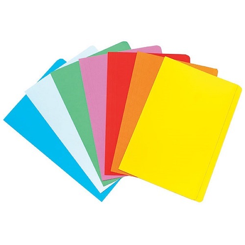 Marbig Foolscap Manilla Folder Assorted Pack 20 (1108699)