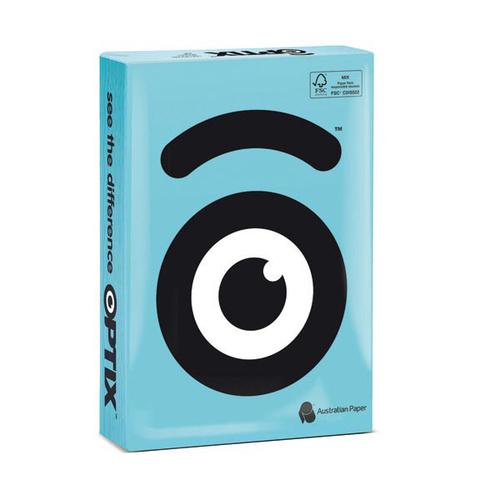 Optix Copy Paper A4 80 gsm Inga Turquoise Ream 500