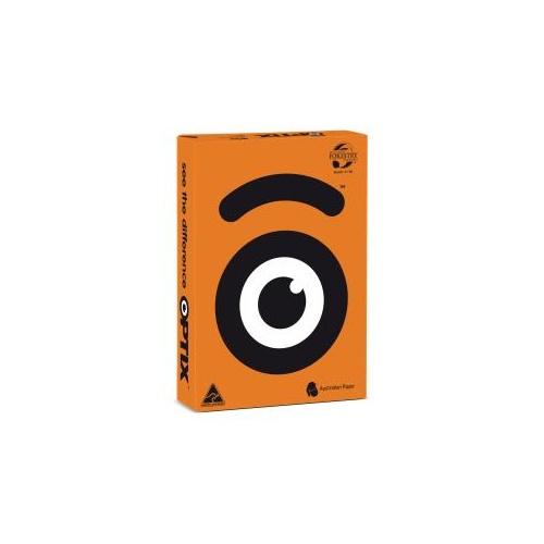 Optix Copy Paper A4 80 gsm Janz Orange Ream 500