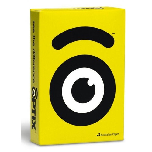 Optix Copy Paper A4 80 gsm Tera Yellow Ream 500