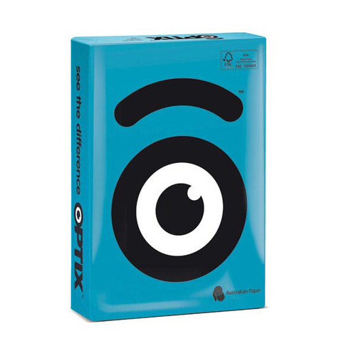 Optix Copy Paper A4 80 gsm Zuli Blue Ream 500