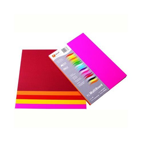 Quill Assorted Hot Color Copy Paper 80gsm Pk 100 (90075)