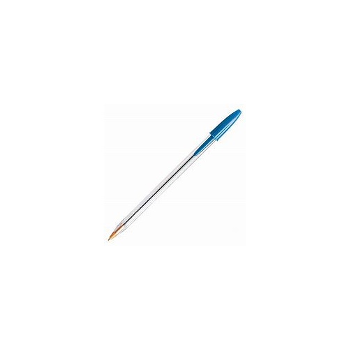 BIC Cristal Ballpoint Pens Medium Blue Pack 12 (954376)