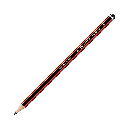 Staedtler 110 Tradition Graphite Pencils 2B Box 12