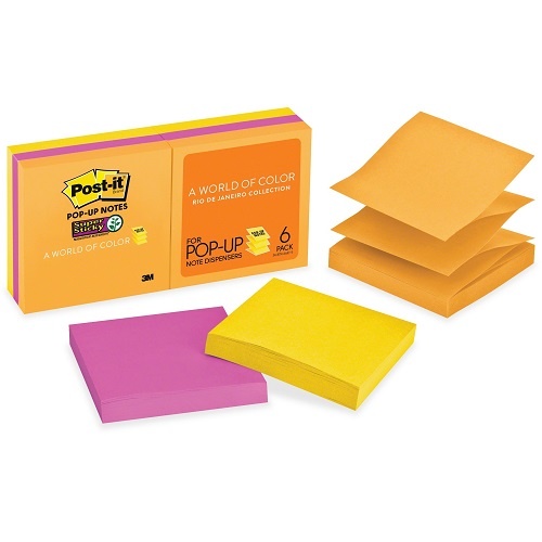 Post-It Pop-Up Notes R330-6SSUC 76 x 76 mm Ultra 6 Pack