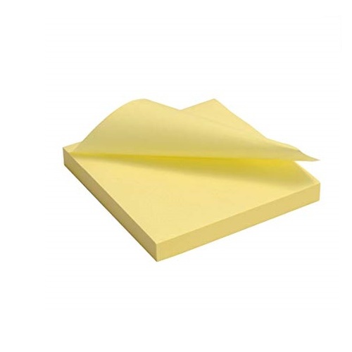 Post It Note Yellow Razor 76 x 76mm Pack 12- RZ7300 