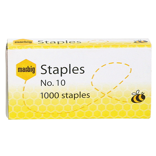 PK(1000) STAPLES No 10 